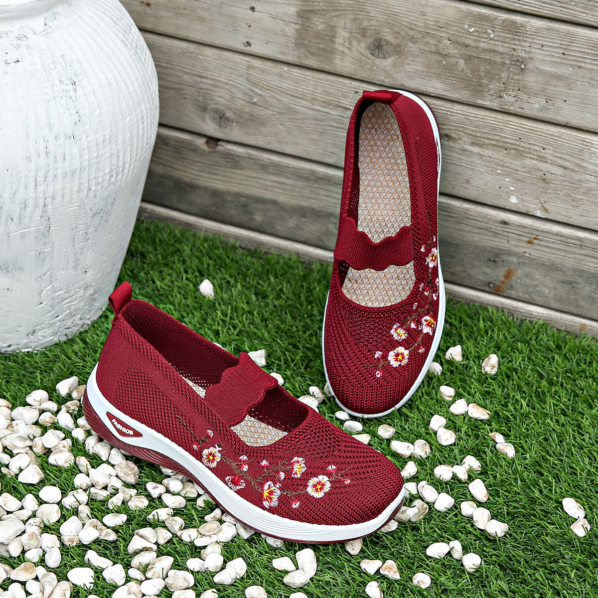 Chaussures Confort Souple Femme – Style Maman