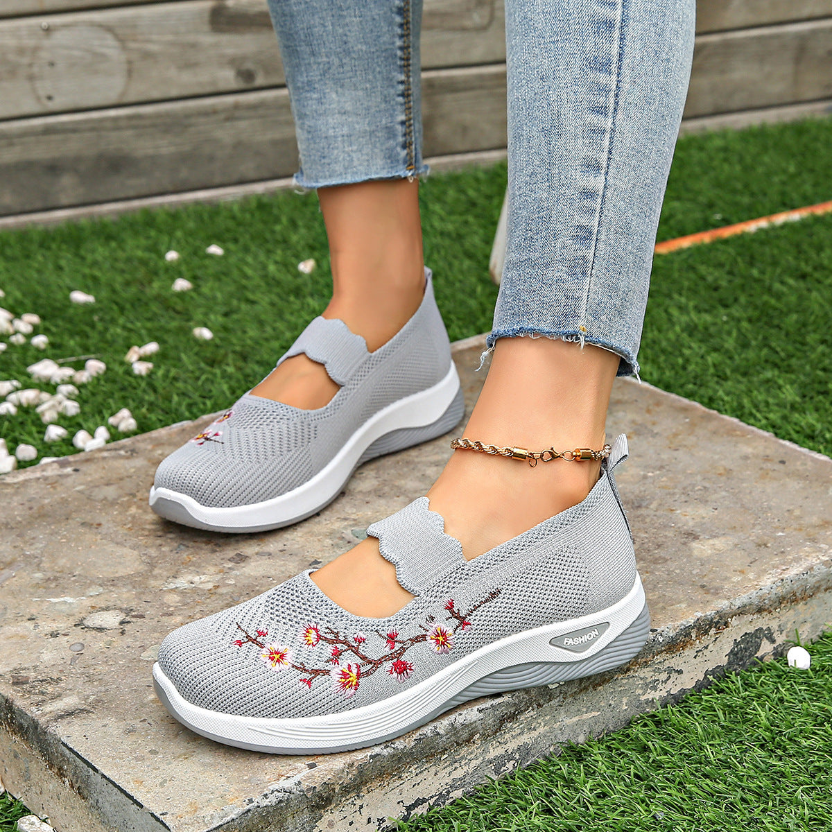 Chaussures Confort Souple Femme – Style Maman