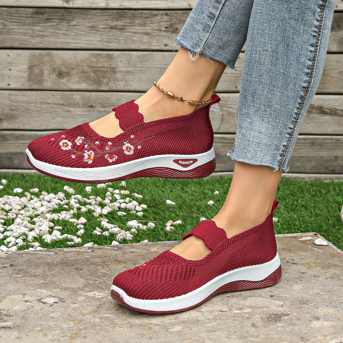 Chaussures Confort Souple Femme – Style Maman
